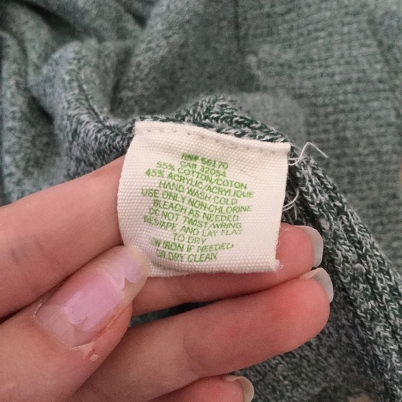 Anthropologie Staring At Stars Green Cardigan Sweater - Picture 4 of 4